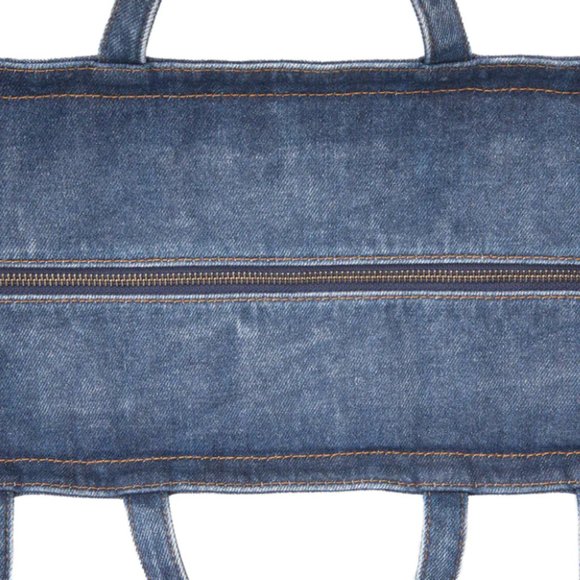 Telfar Large Denim Shopper - Blue - Picture 3 of 7